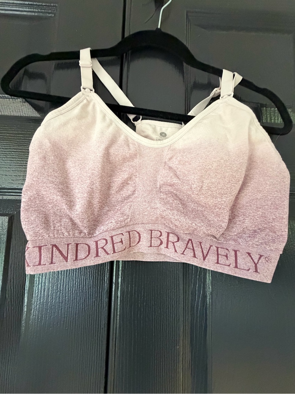 Kindred Bravely Pink Ombre Nursing Bralette - Soft Support
